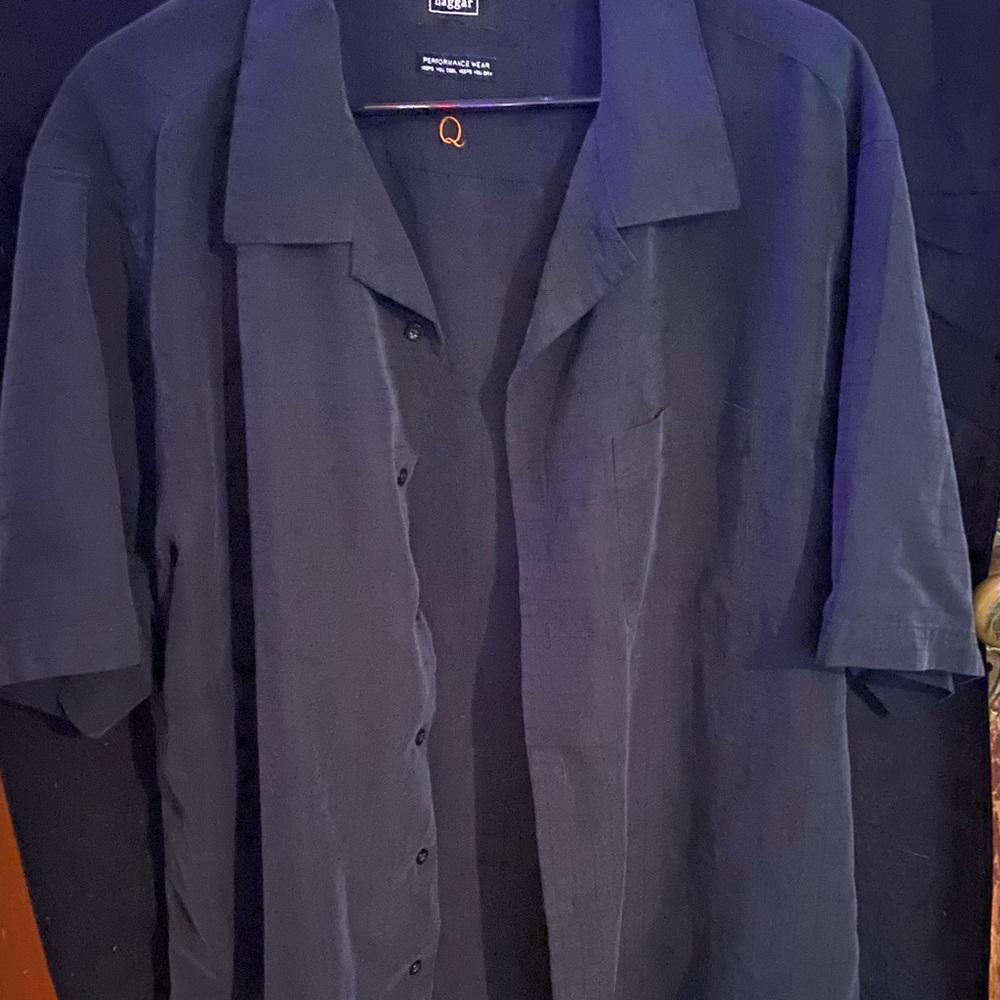 Haggar Dark Black Shirt